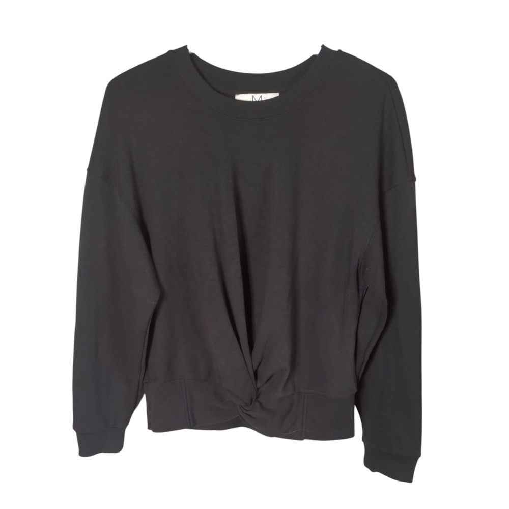 Magaschoni Knot-detail sweatshirt Modal Blend Black Size Medium